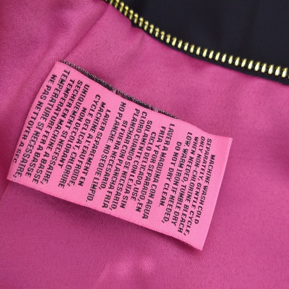 NWT Y2K Betsey Johnson Black Convertible Jacket, Size S - Picture 13 of 16